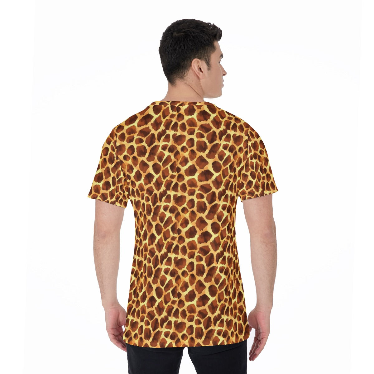 Animal Print - Giraffe - Men's Short Sleeve T-Shirt