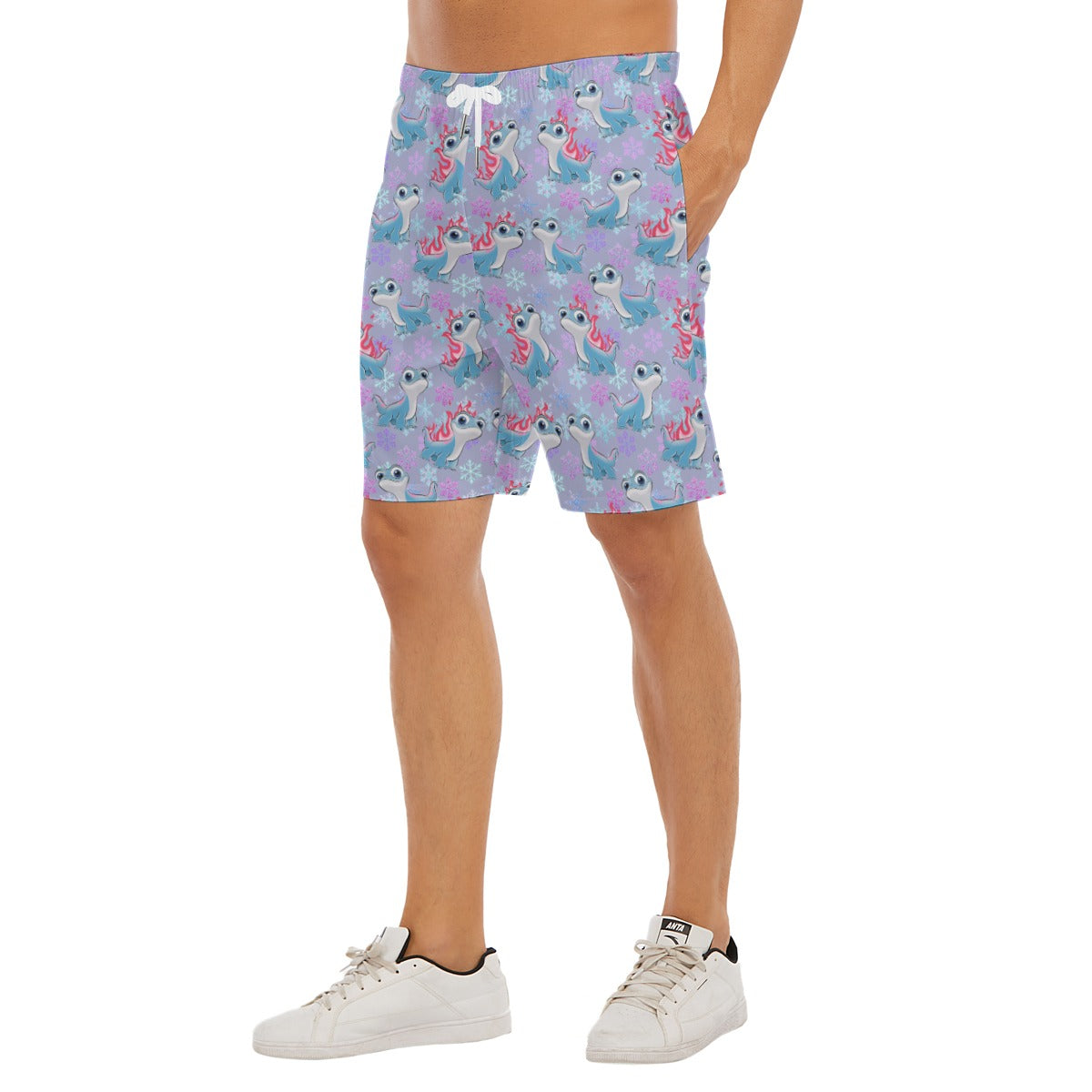 Bruni the Fire Spirit - Men’s Pocket Beach Shorts