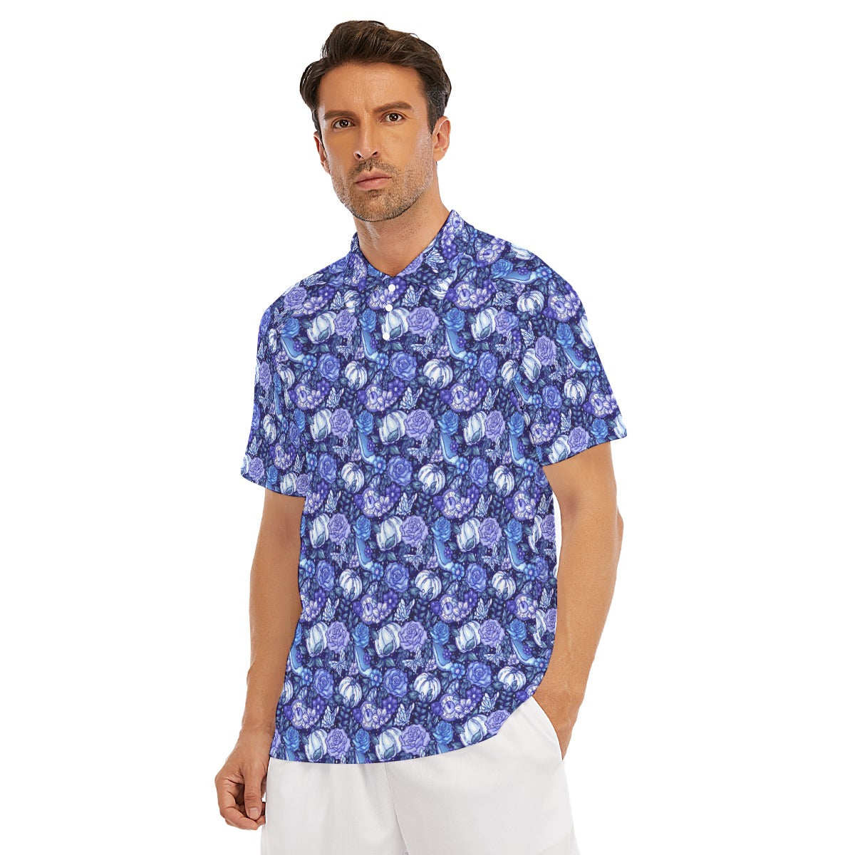 Fairytale Florals – Royal Ball - Men's Polo Shirt