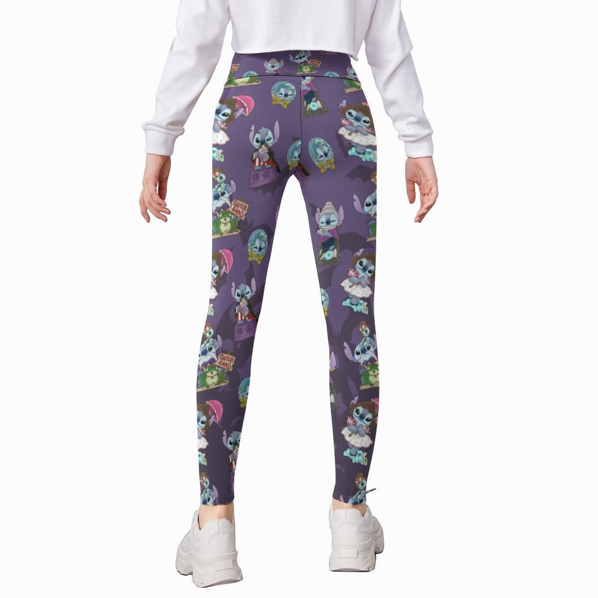 Haunted Alien Portraits - Kid's Leggings