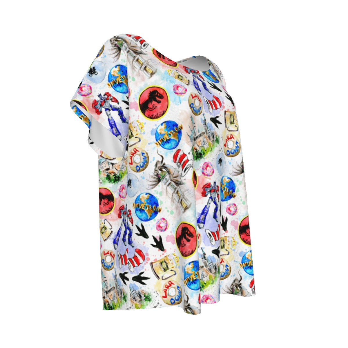 A Universal Adventure - Women’s Relaxed Fit Scoop Tee