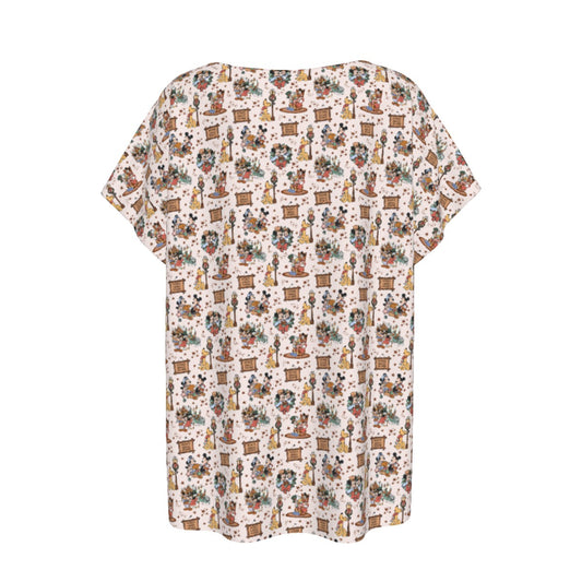 Victorian Holiday Celebration - Women’s Relaxed Fit Scoop Tee