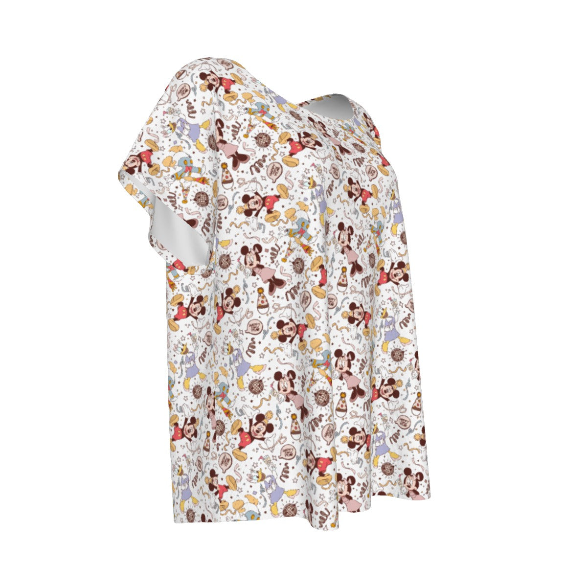 New Year Celebration Crewends - Women’s Relaxed Fit Scoop Tee