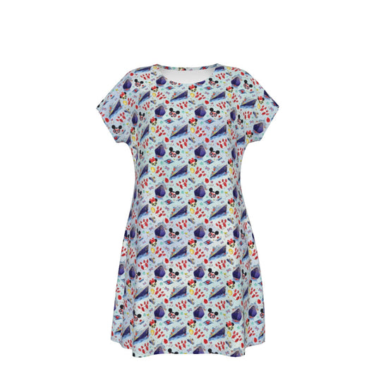 DCL Cruise Style Adventure - Women's T-Shirt Dress