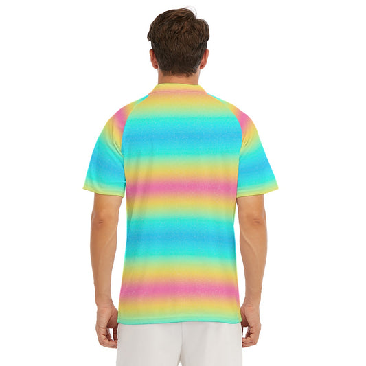 Rainbow Ombre - Men's Polo Shirt