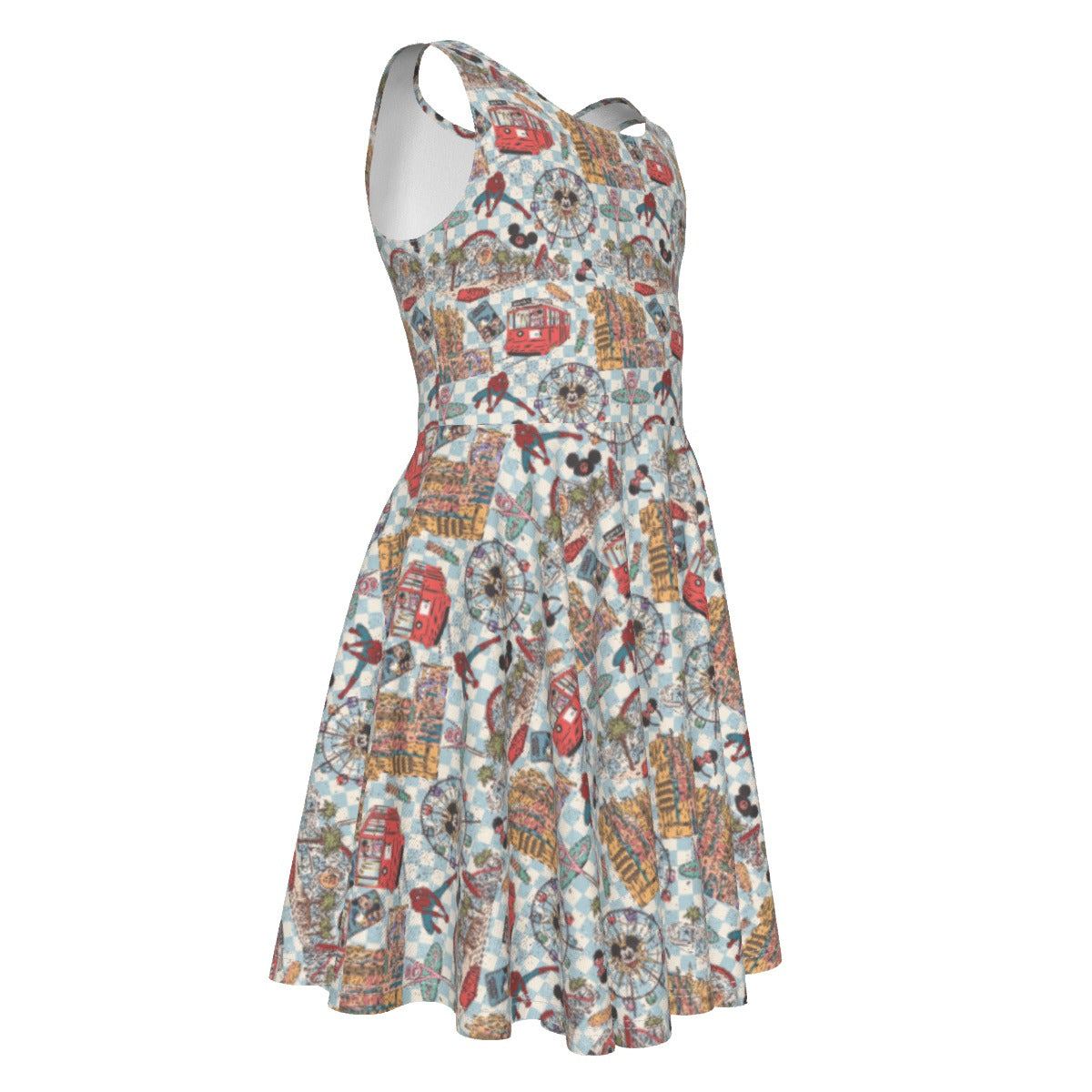 Revamped DCA - Kid's Sleeveless Skater Dress