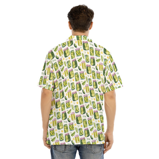 Perfect Pickle Jars - Men's Hawaiian Button Up Shirt