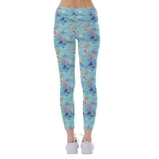 Ocean Wonderland Dreams - Women's Yoga Leggings