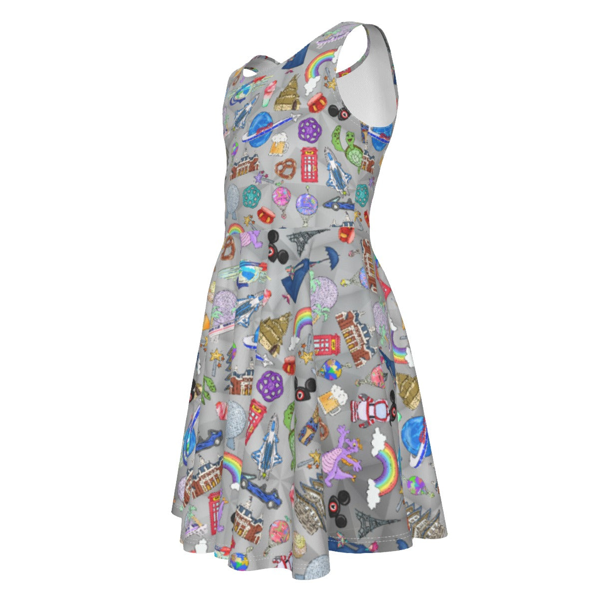 EC Around The World Experience - Kid's Sleeveless Skater Dress