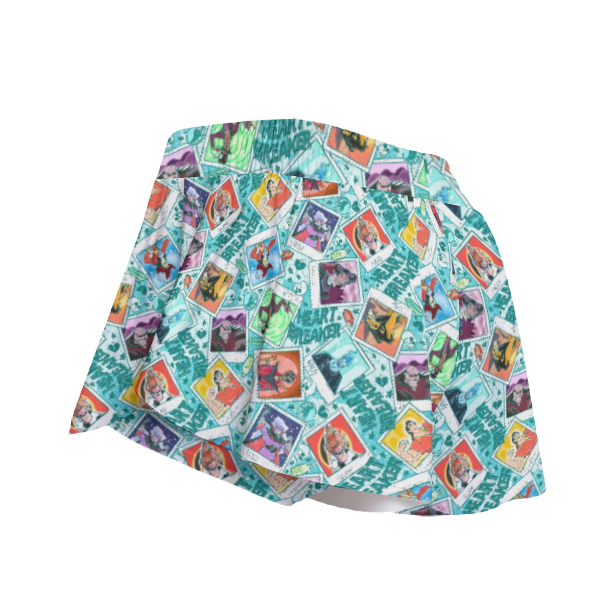 Heartbreaker Villaintine - Women's Flowy Pocket Shorts