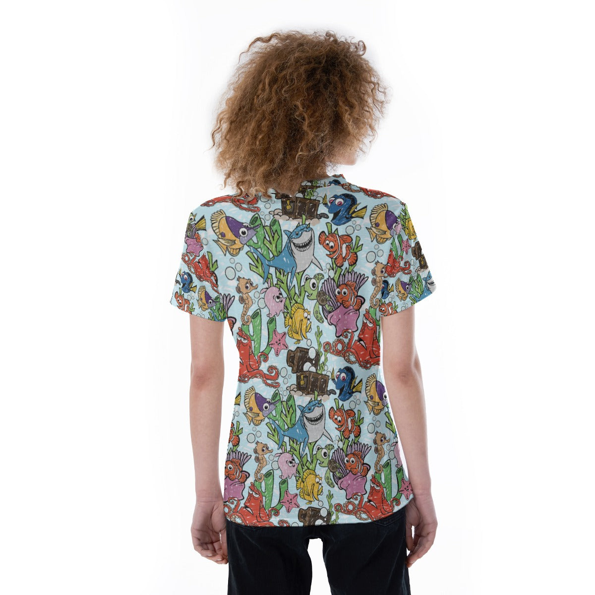 Fish Are Friends Reef - Women's Short Sleeve V-Neck T-Shirt