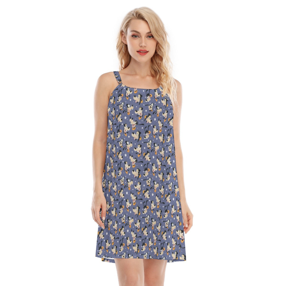 Funny Silly Dog - Women’s Adjustable Sundress