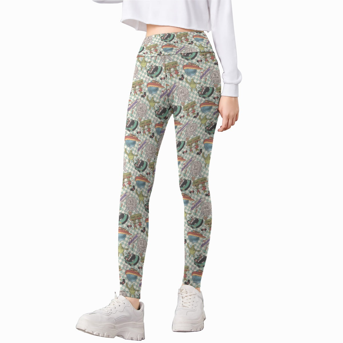Hand Drawn EC - Kid's Leggings