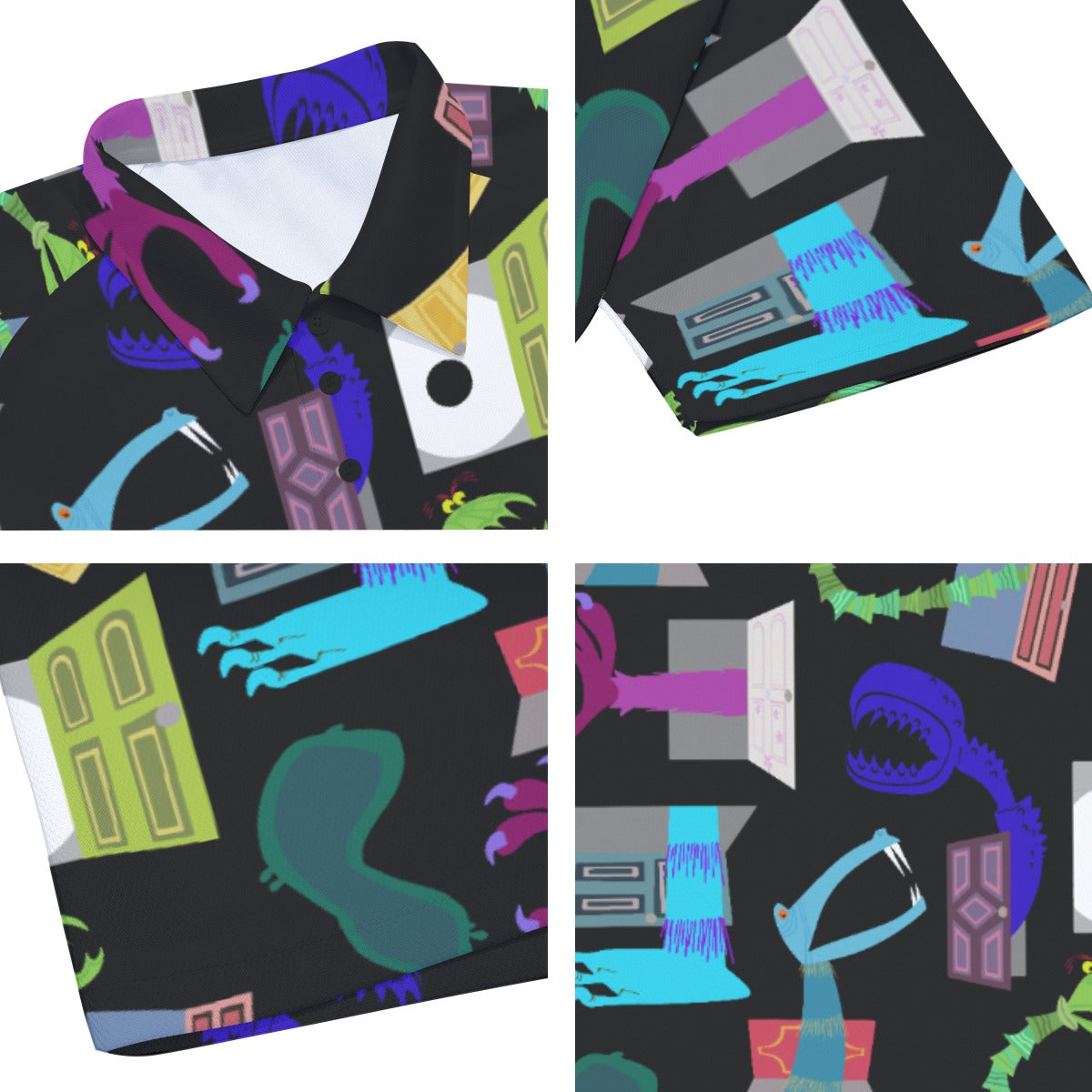 Monsters in Closets - Men's Polo Shirt
