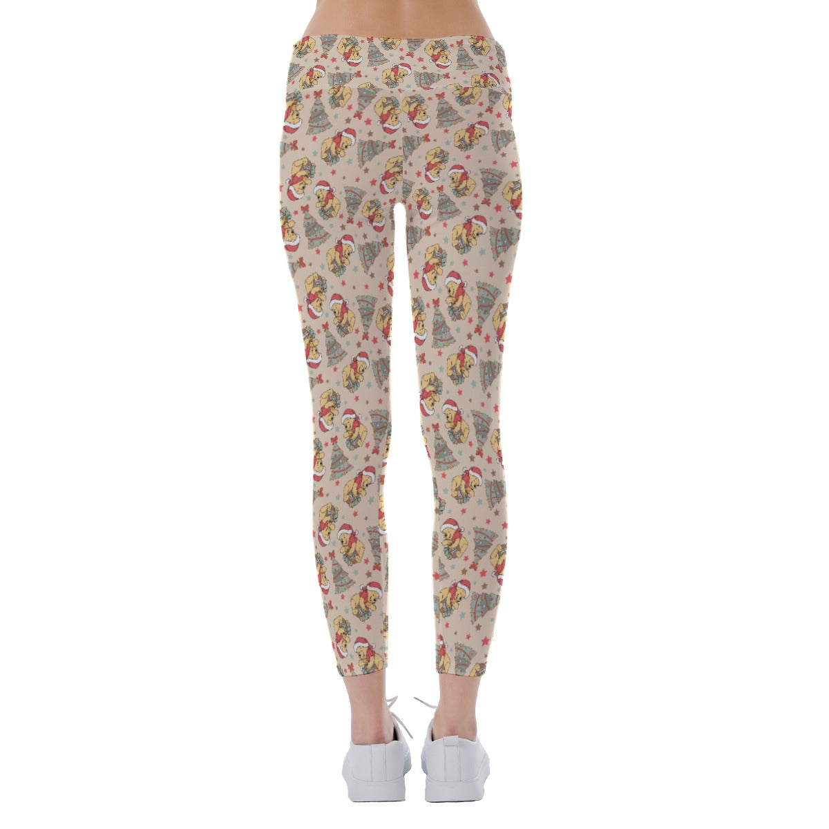 Cozy Bear Holiday Cheer - Women's Yoga Leggings