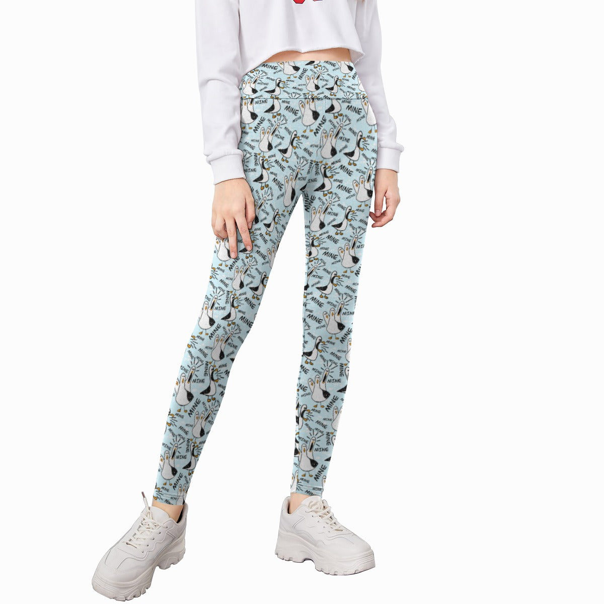 Mine Mine Mine Seagulls - Kid's Leggings