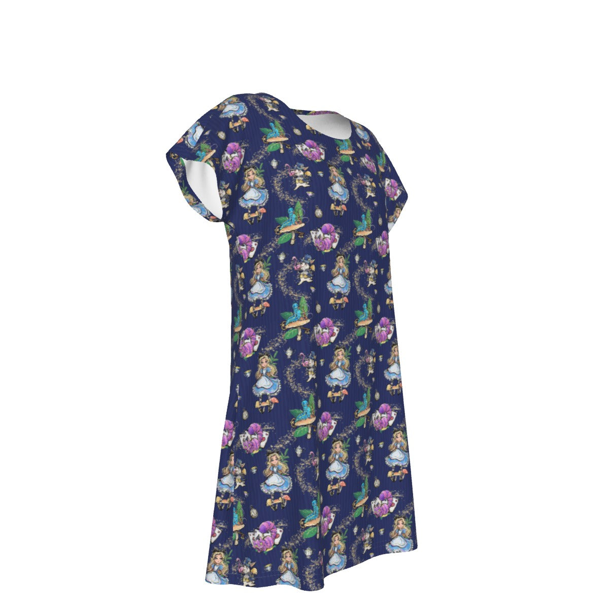 Whimsical Enchanted Forest - Women's T-Shirt Dress