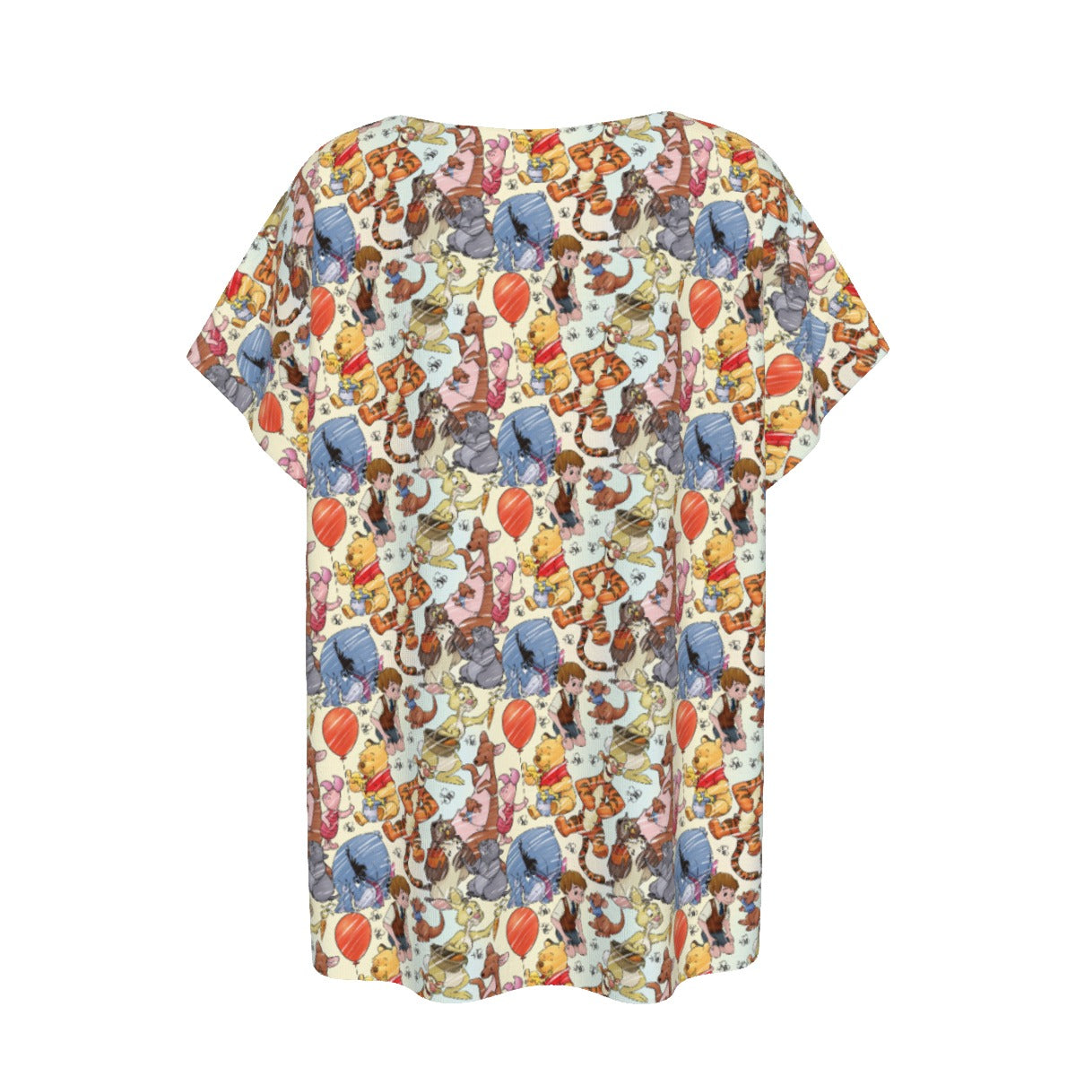 Woodland Friends Sketchched - Women’s Relaxed Fit Scoop Tee