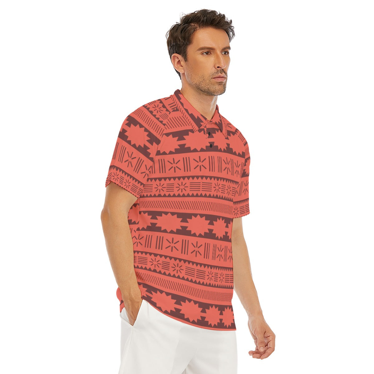 Island Tribal Patterns - Men's Polo Shirt