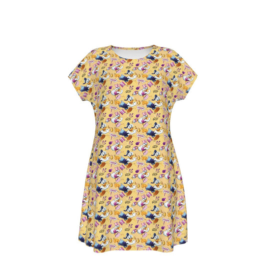 Feisty Marathon Match-Up - Women's T-Shirt Dress