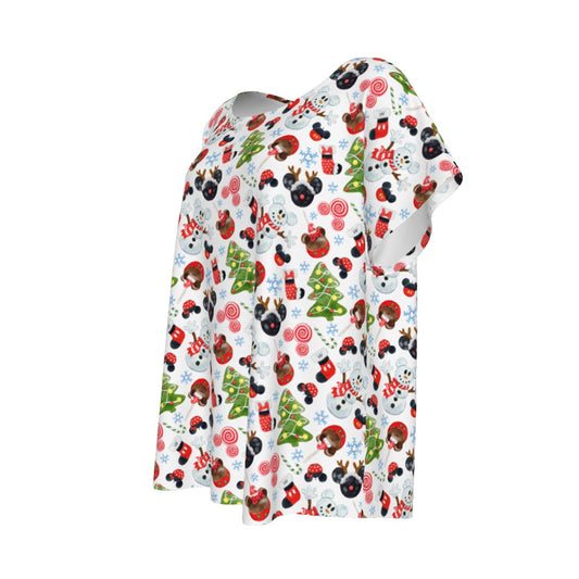 Mouse Magic Christmas - Women’s Relaxed Fit Scoop Tee