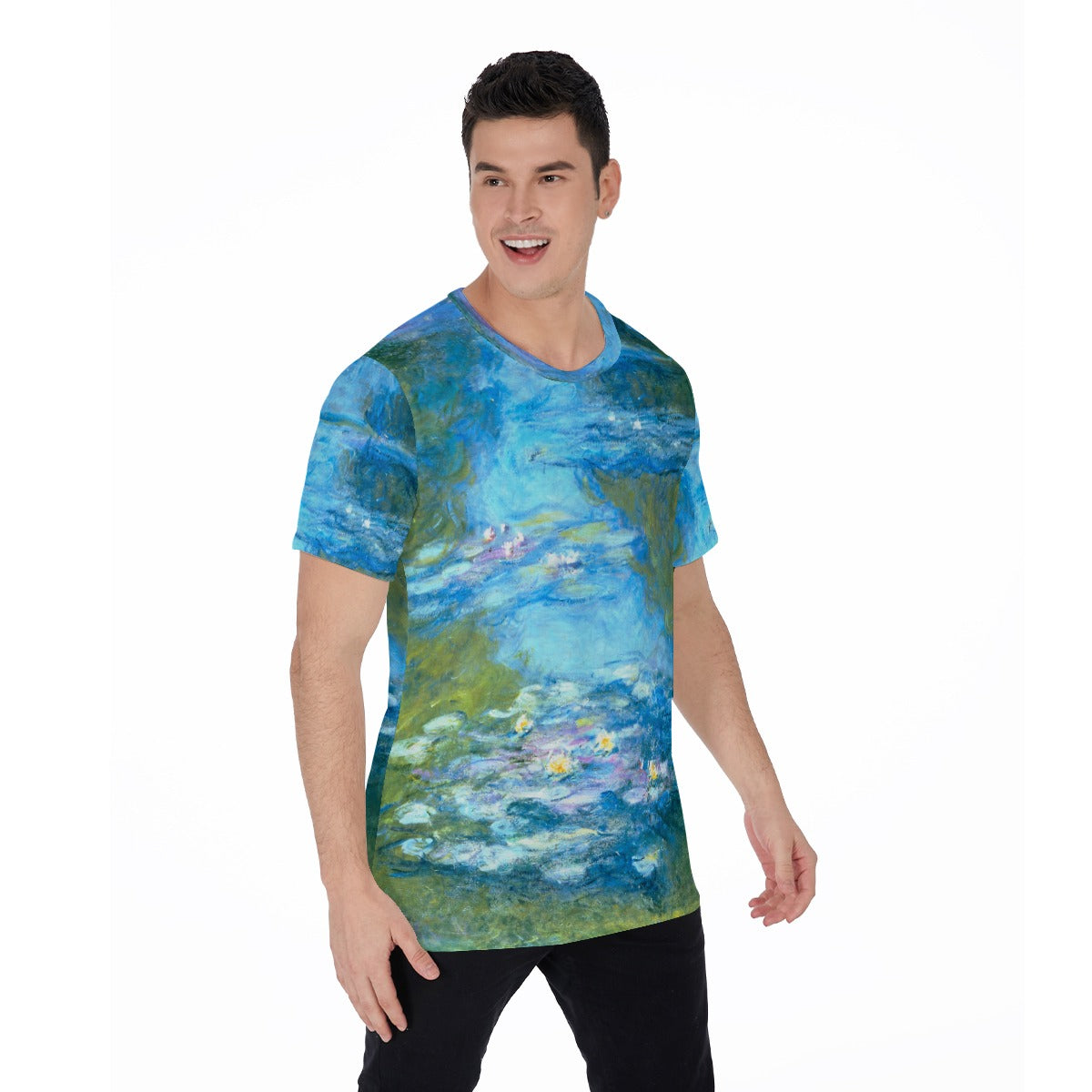 Monet Water Lillies - Men's Short Sleeve T-Shirt