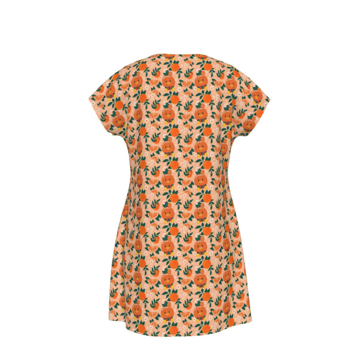 Juicy Citrus Friend - Women's T-Shirt Dress