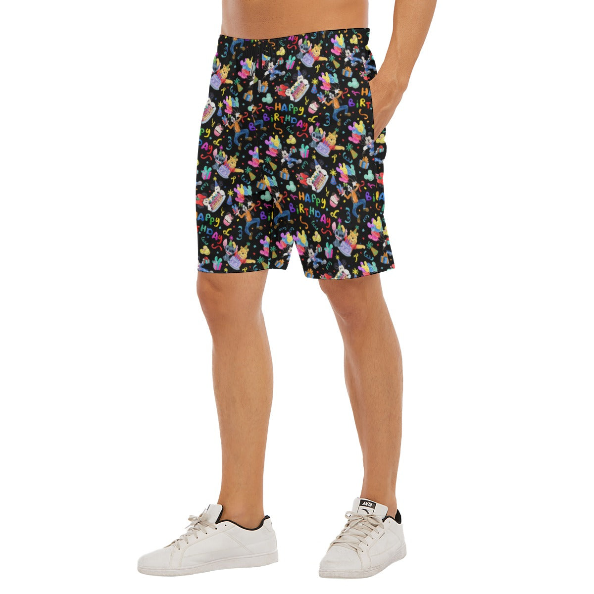 Happy Birthday Celebration - Men’s Pocket Beach Shorts