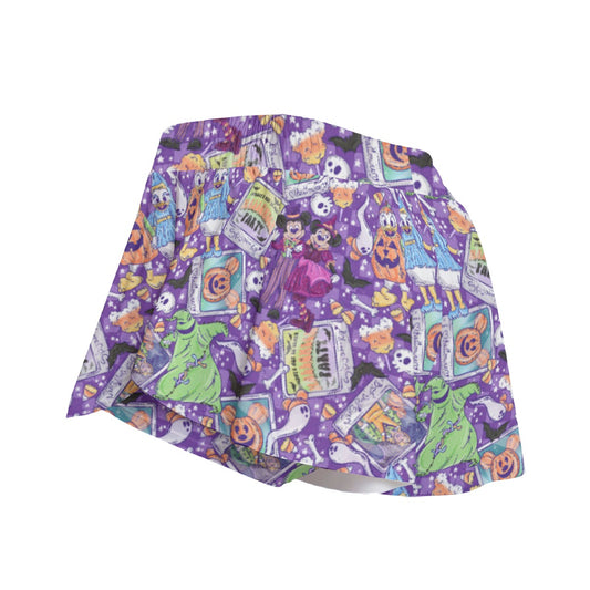 Not So Scary Halloween Party - Women's Flowy Pocket Shorts