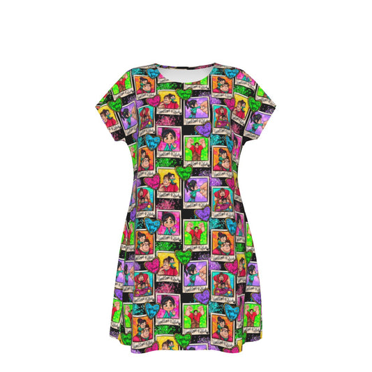 You're My Hero - Women's T-Shirt Dress