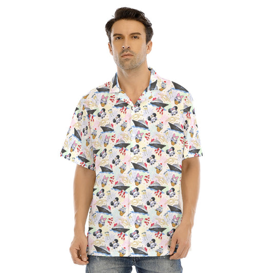 Wish Cruise Celebration - Men's Hawaiian Button Up Shirt