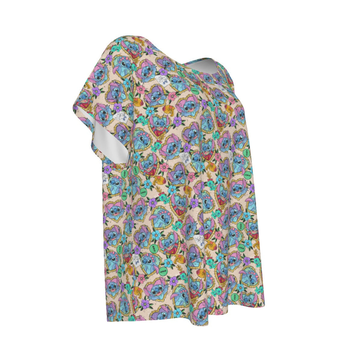 Tattoo Hearts Island Mischief - Women’s Relaxed Fit Scoop Tee