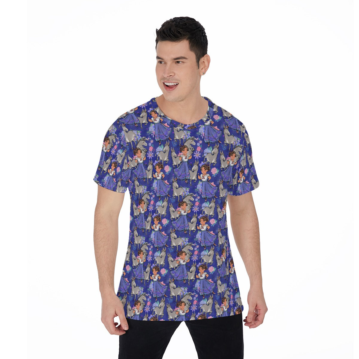 Whimsical Strong Heroine - Men's Short Sleeve T-Shirt