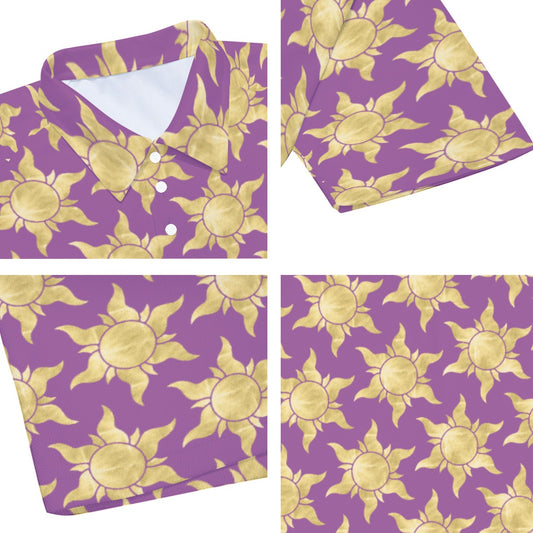 Golden Sun Symbols - Men's Polo Shirt