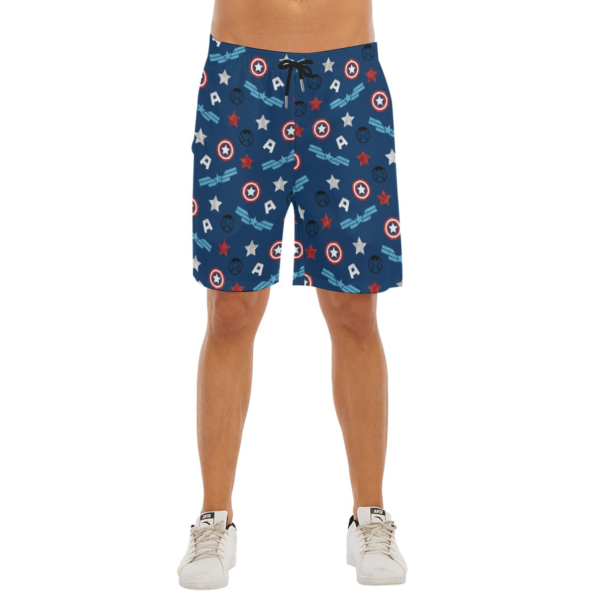 American Superhero - Men’s Pocket Beach Shorts