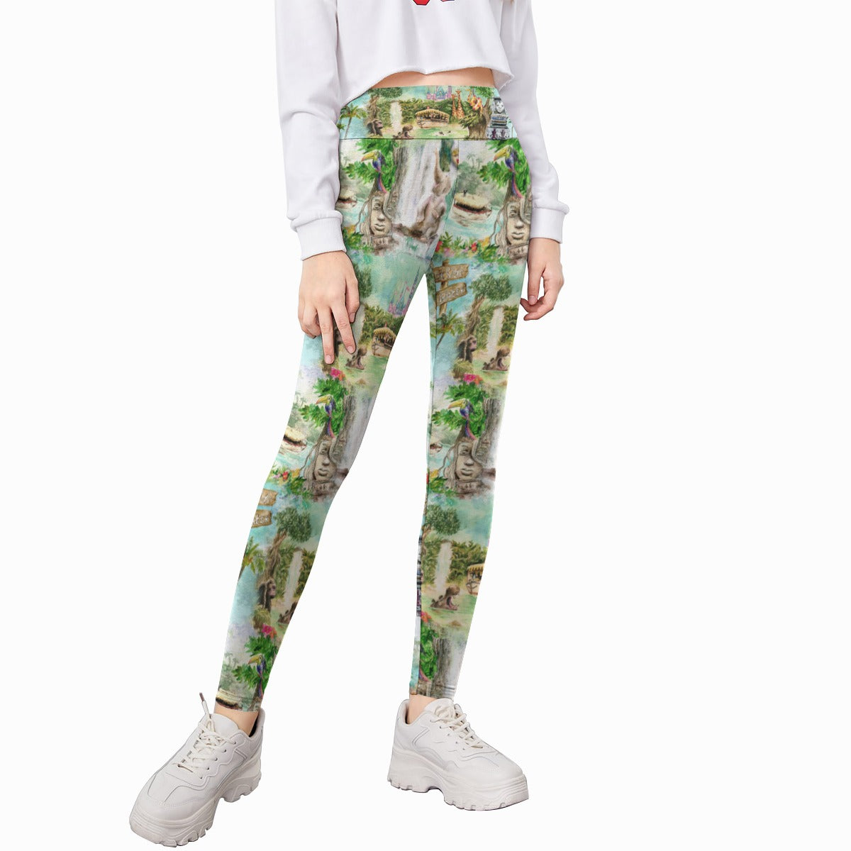 Jungle River Cruise - Kid's Leggings