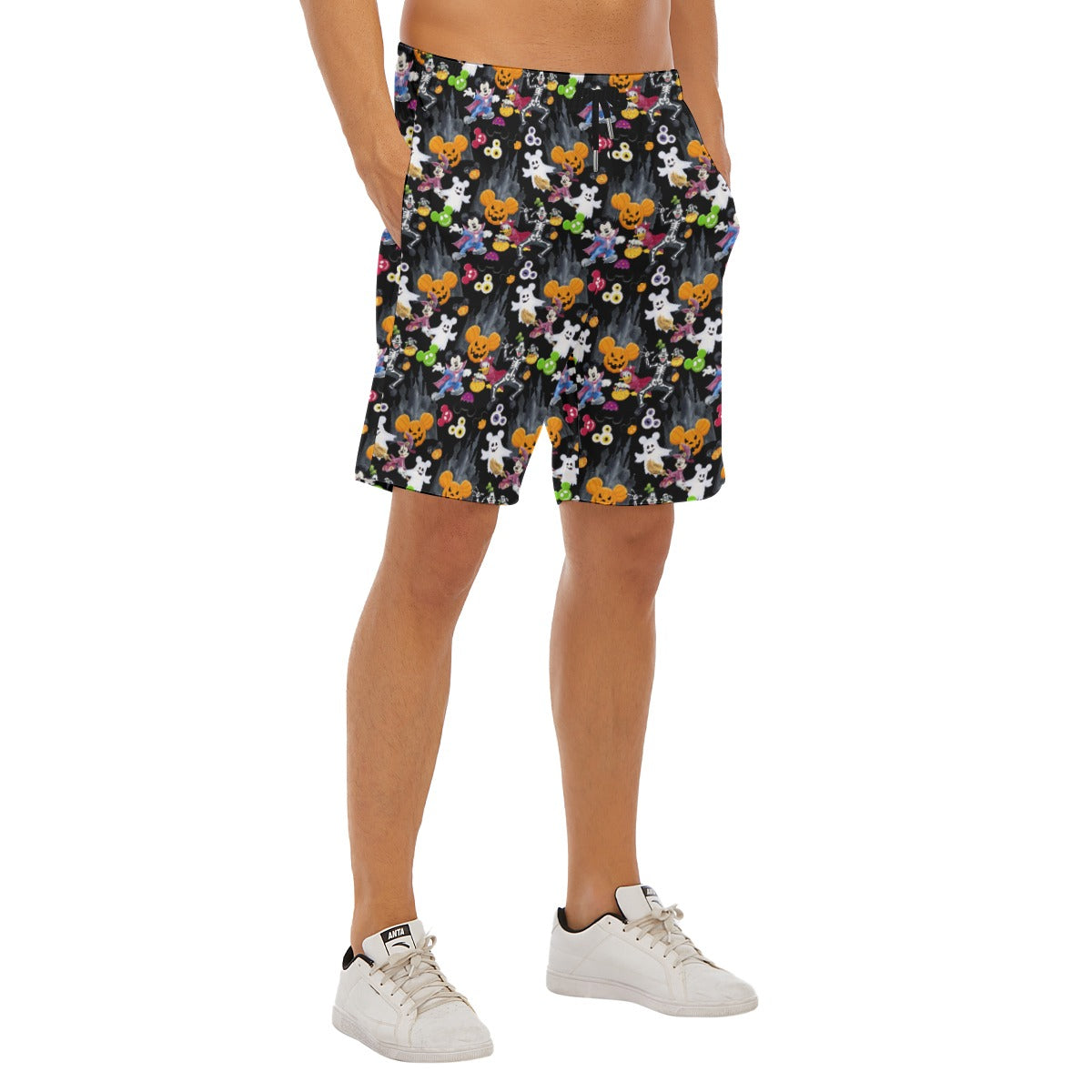 Mouse Gang Trick or Treat - Men’s Pocket Beach Shorts
