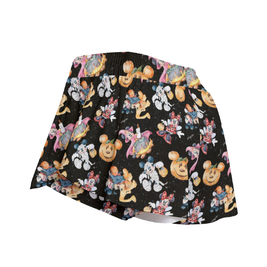 Mouse Friends Halloween Costumesumes - Women's Flowy Pocket Shorts
