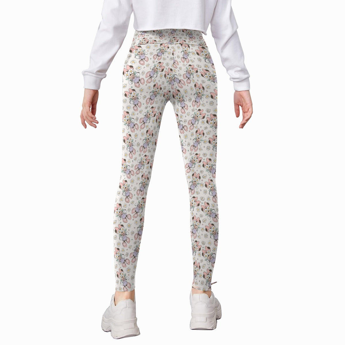 Daisy Crown Delight - Kid's Leggings
