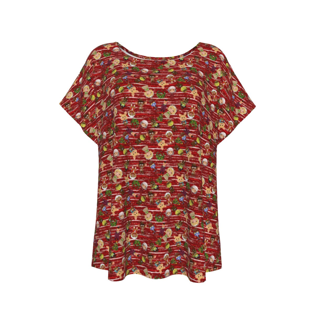 A Very Festive Puppet Christmas - Women’s Relaxed Fit Scoop Tee