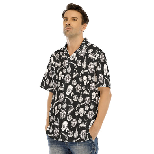 A Pirate Life - Men's Hawaiian Button Up Shirt