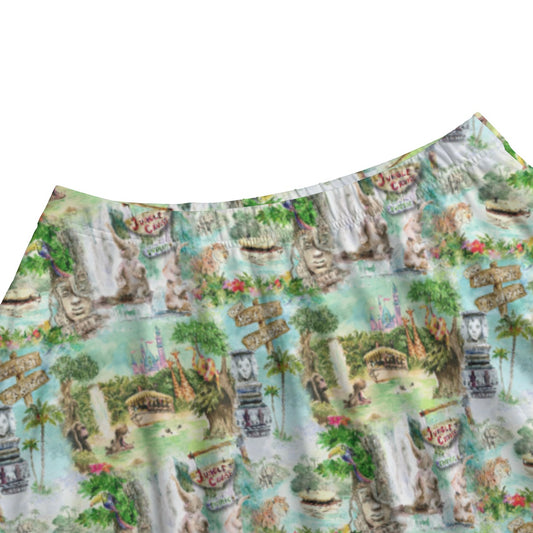 Jungle River Cruise - Women’s Pocket Midi Skirt