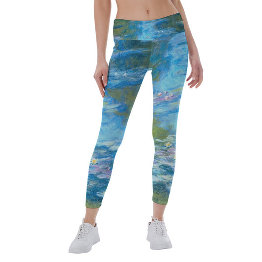 Monet Water Lillies - Women's Yoga Leggings