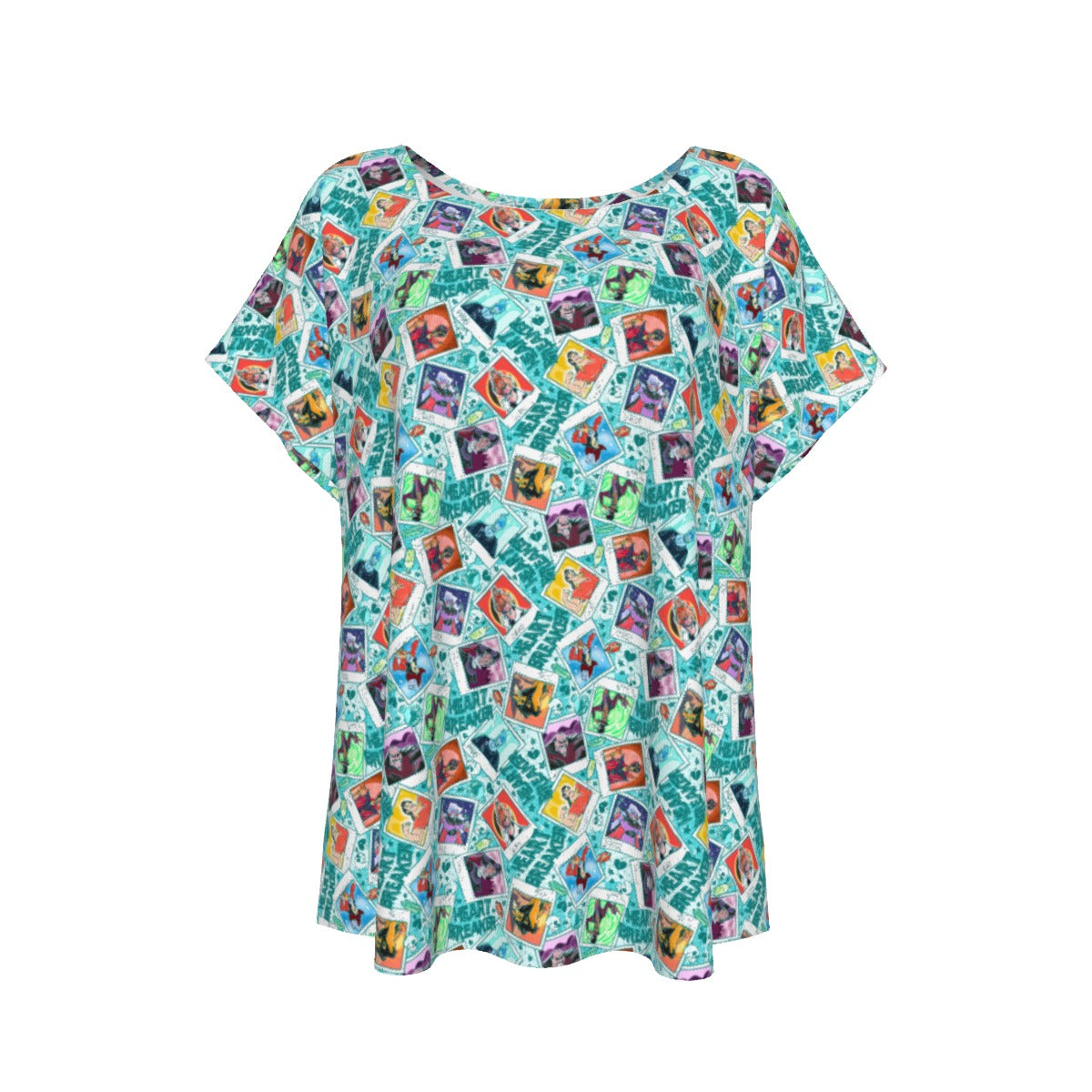 Heartbreaker Villaintine - Women’s Relaxed Fit Scoop Tee