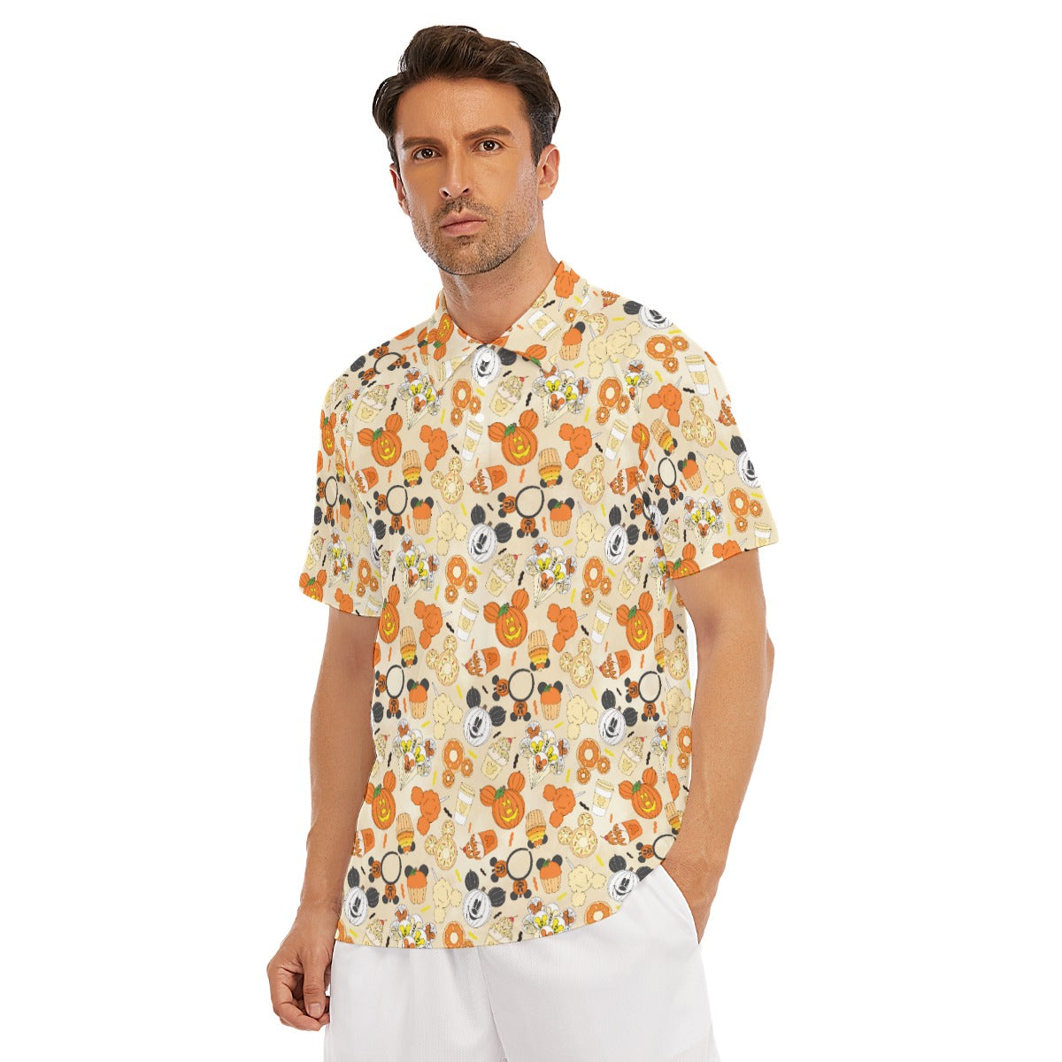 Halloween Snack Treats - Men's Polo Shirt