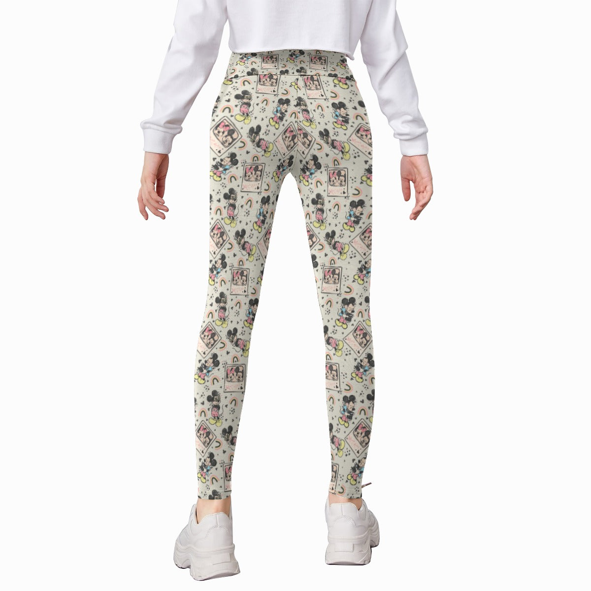 Retro Camera Mouse - Kid's Leggings