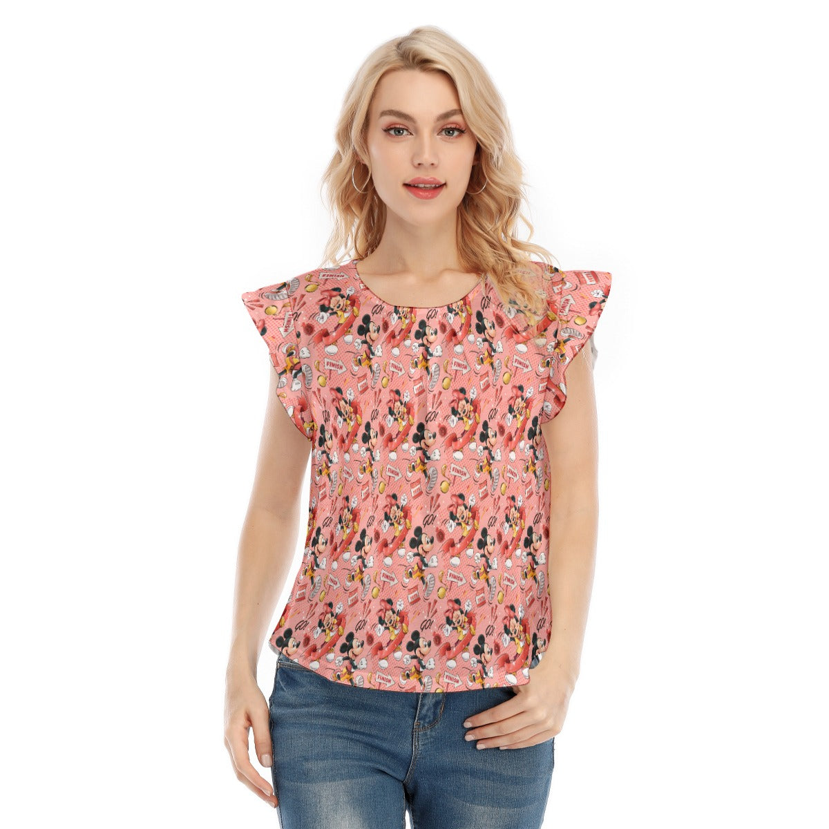 Power Couple Race Ready - Women’s Flutter Sleeve Top