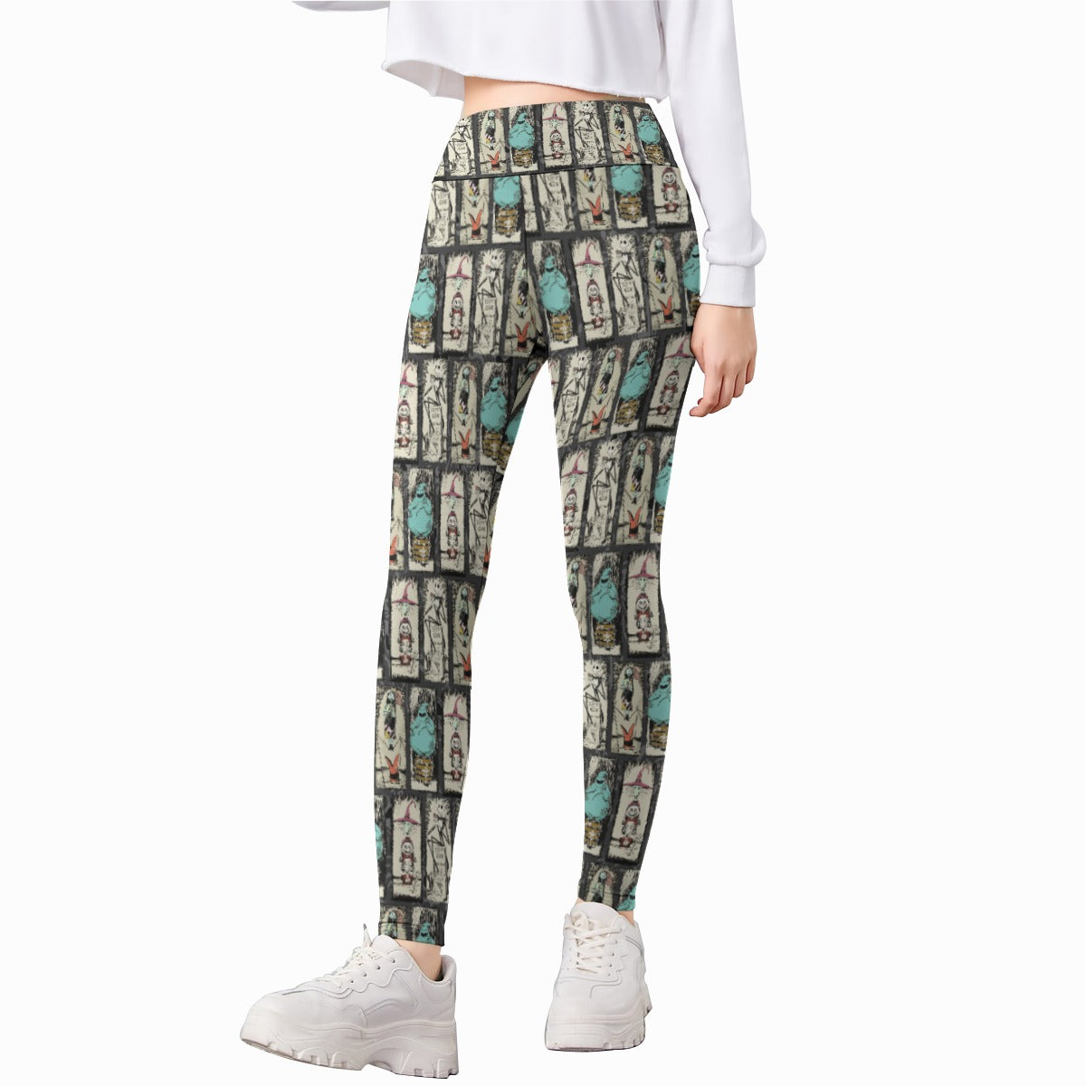 Stretching Haunted Nightmare - Kid's Leggings