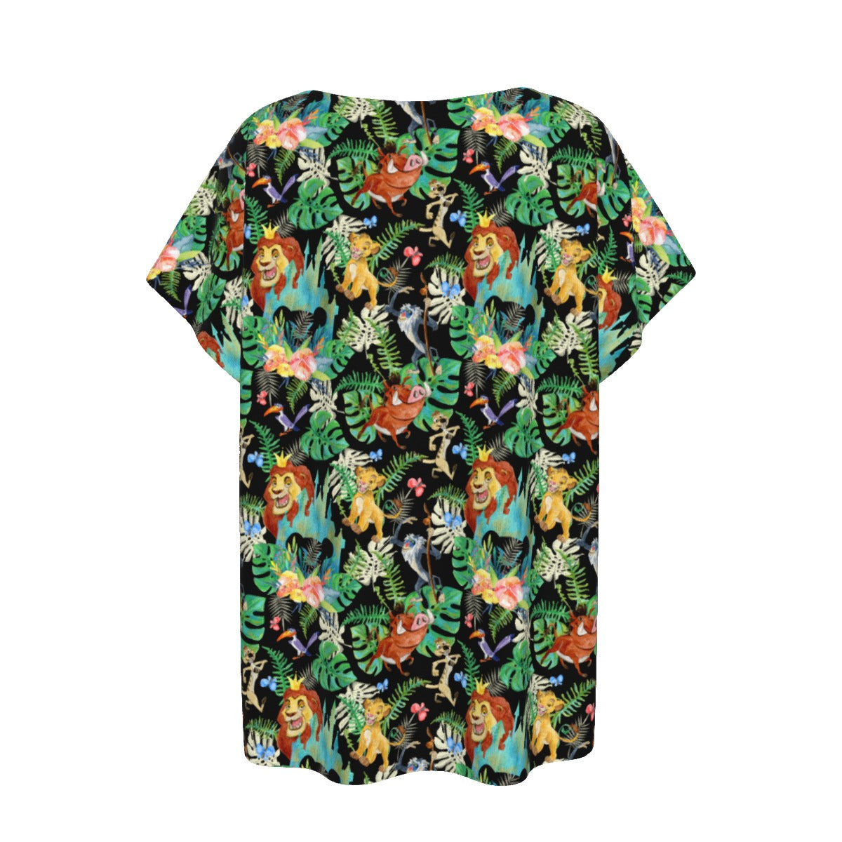 Watercolor Jungle Pride - Women’s Relaxed Fit Scoop Tee