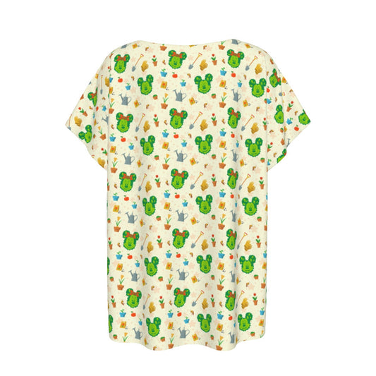 Spring Flower & Garden Festivalival - Women’s Relaxed Fit Scoop Tee